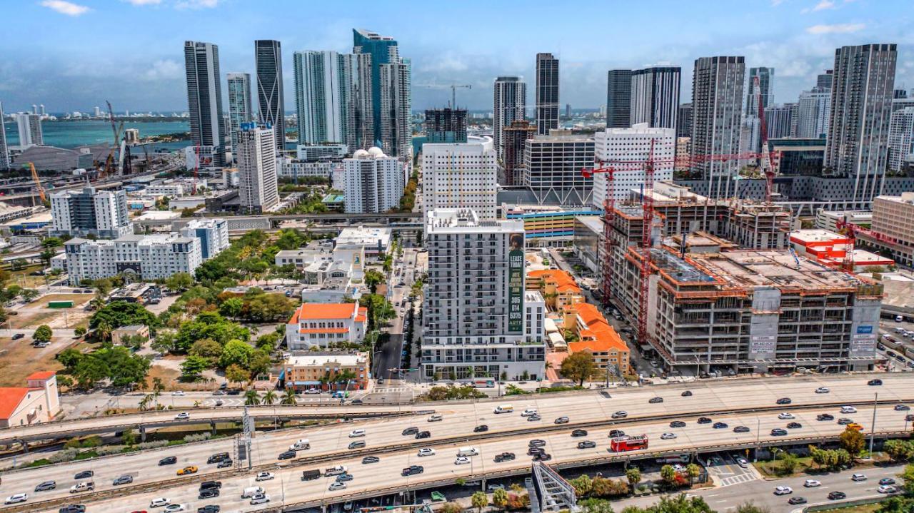Апартаменты Stylish Unit In Downtown Miami With Free Parking Экстерьер фото